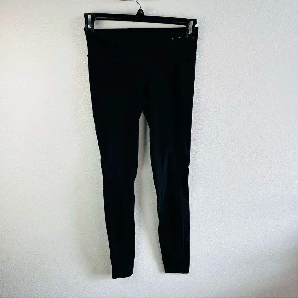 Gap Fit G Fast Black Mesh Insert Leggings Women’s Size S